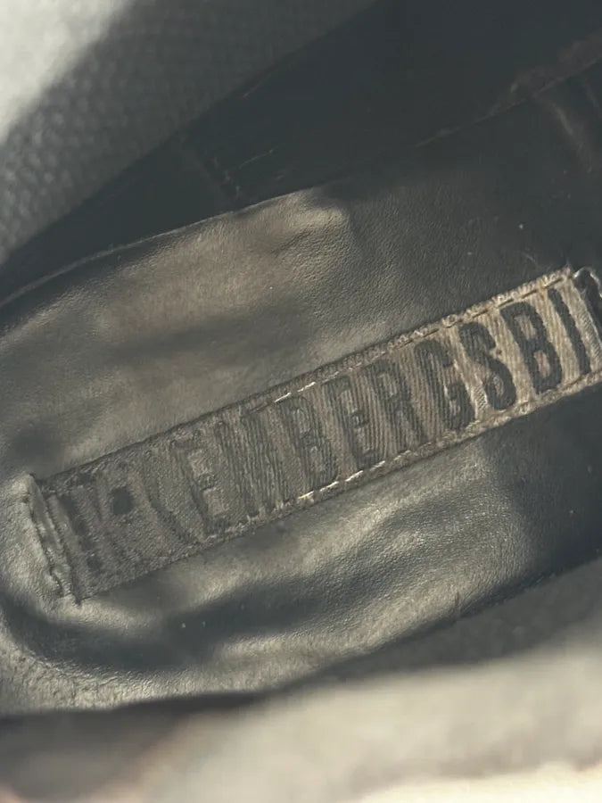 2000s Bikkembergs Brown Faded Leather Ankle Boots ugNdVJt 6