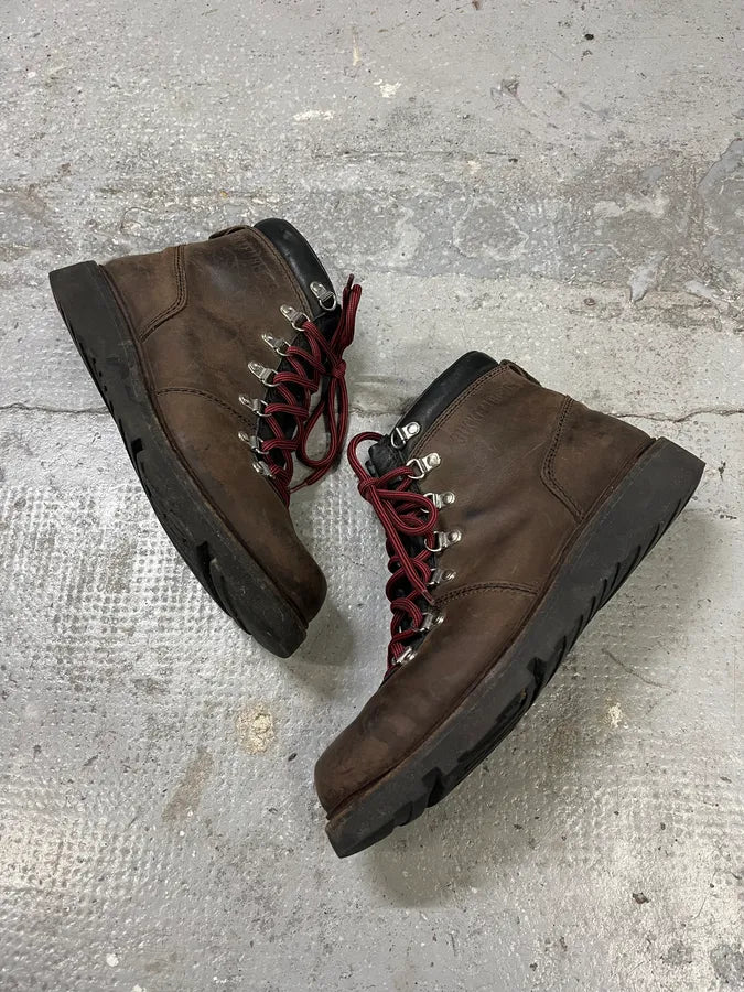 2000s Bikkembergs Brown Mountain Daily Leather Boots GKILprI 1