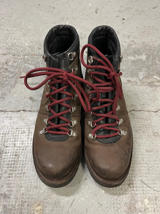 2000s Bikkembergs Brown Mountain Daily Leather Boots (43eu/us9.5) GKILprI 4