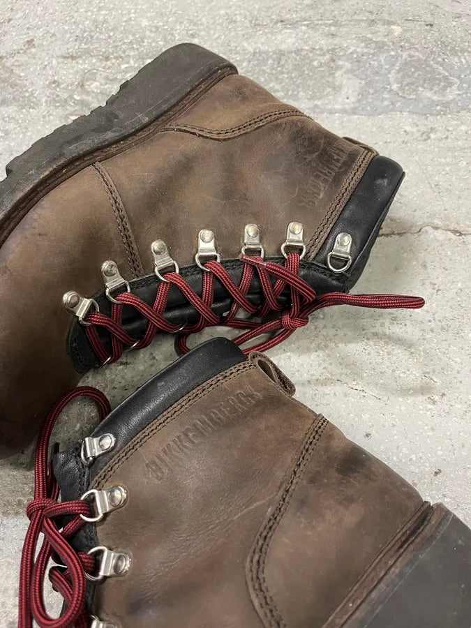 2000s Bikkembergs Brown Mountain Daily Leather Boots (43eu/us9.5) GKILprI 5