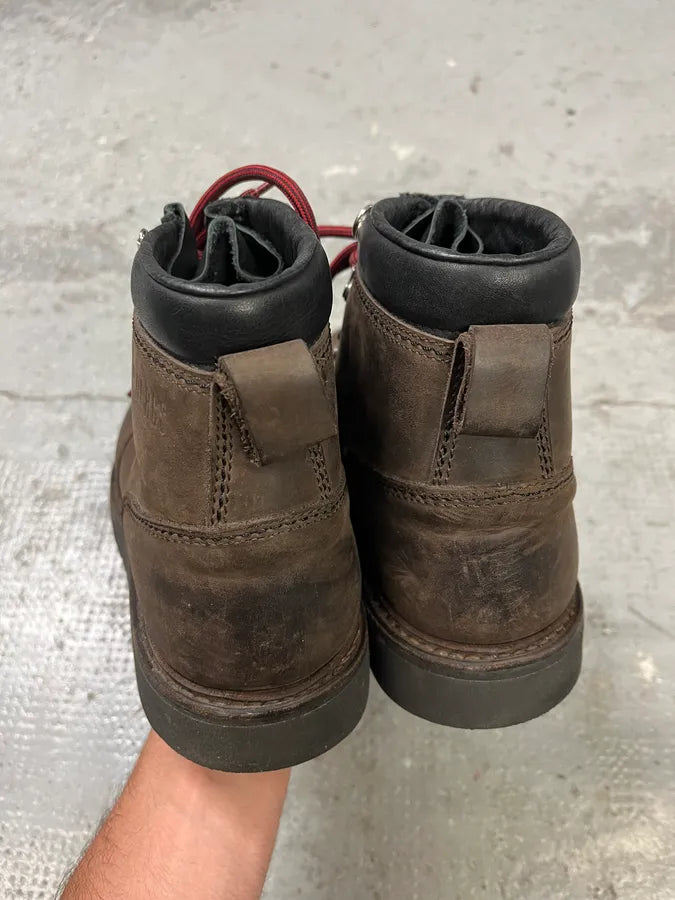 2000s Bikkembergs Brown Mountain Daily Leather Boots (43eu/us9.5) GKILprI 6