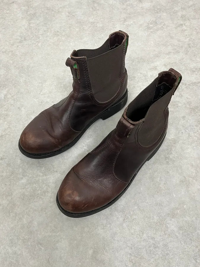 2000s Bikkembergs Daily Brown Leather Boots chNIvEA 6