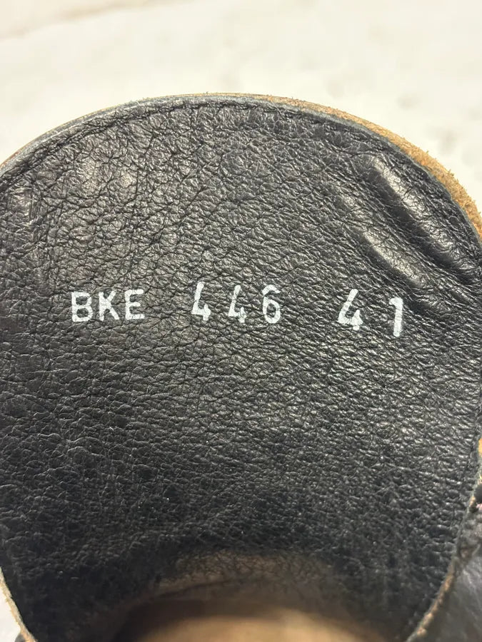 2000s Bikkembergs Dark Brown Leather Combat Boots pCPLaxy 8