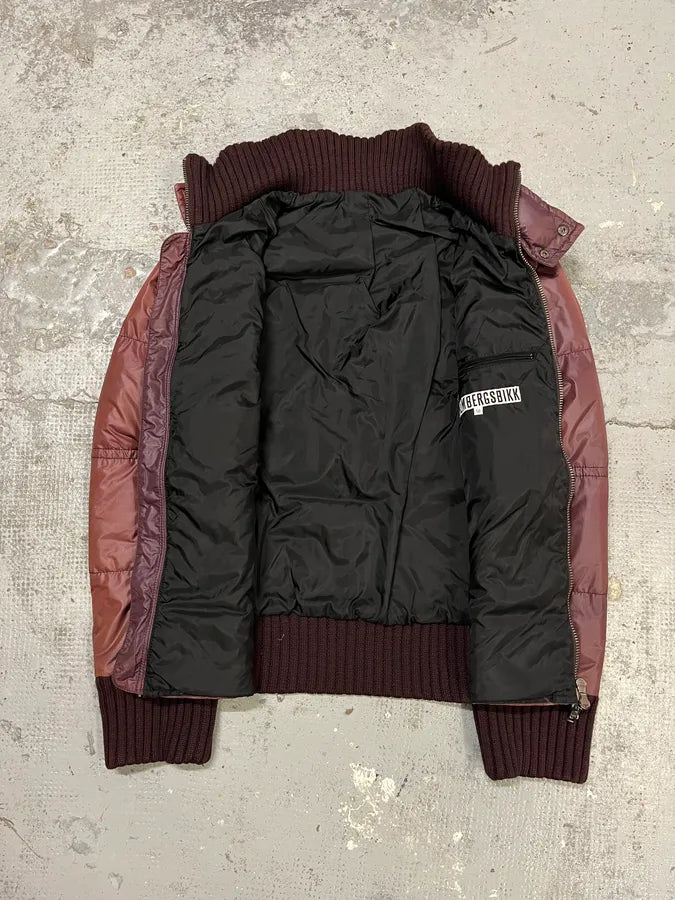 2000s Bikkembergs Faded Autumn Puffer Jacket OvsztXI 10