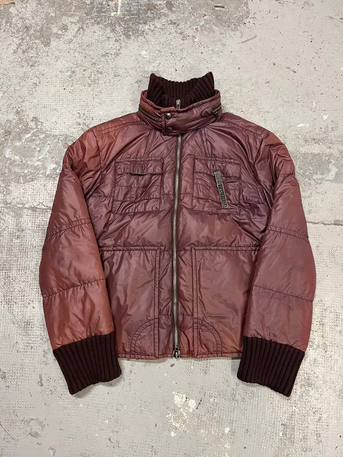 2000s Bikkembergs Faded Autumn Puffer Jacket OvsztXI 3