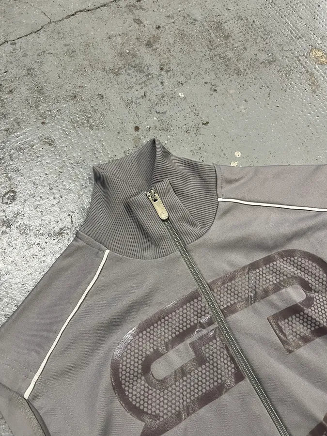 2000s Bikkembergs Grey Gym Vest daQnltM 3