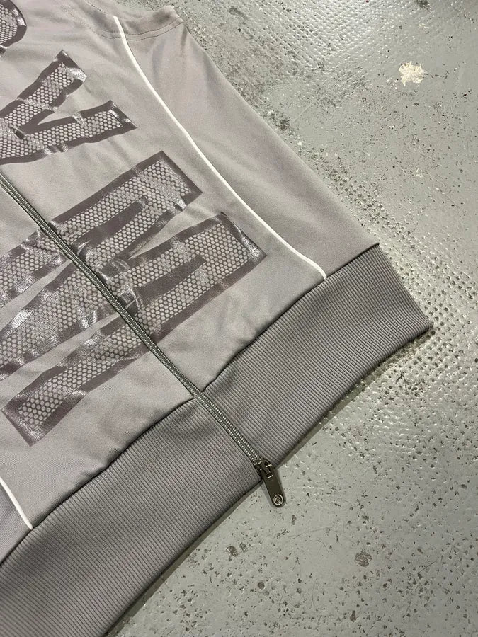 2000s Bikkembergs Grey Gym Vest daQnltM 4