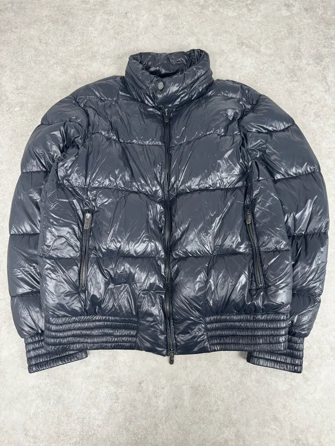 2000s Bikkembergs Navy Extra Puffer Jacket NOYKaWh 0
