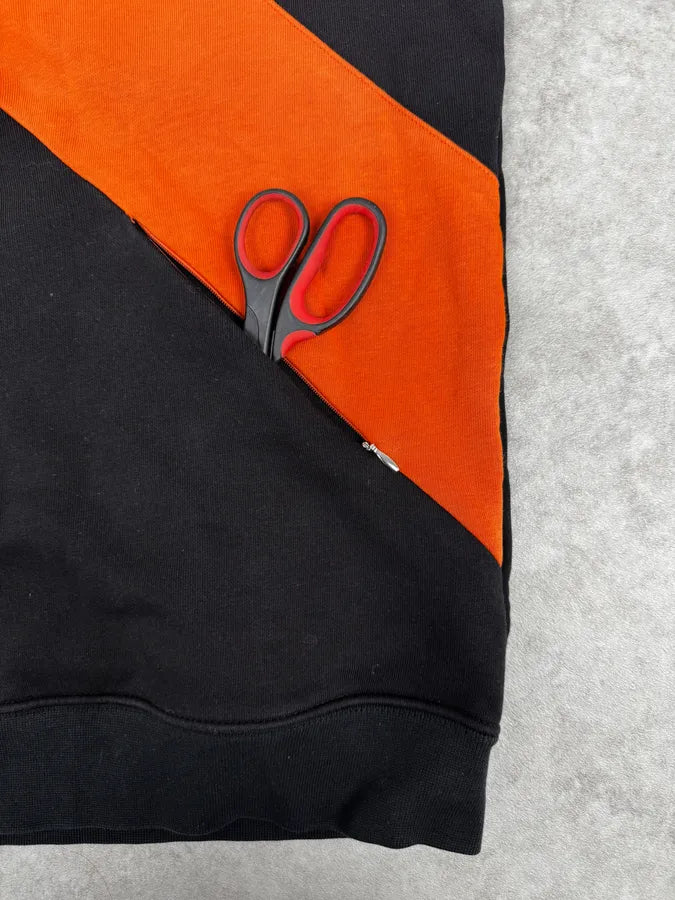 2010s Bikkembergs X Orange Black Hoodie rSshBUl 6