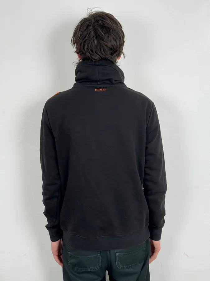 2010s Bikkembergs X Orange Black Hoodie rSshBUl 2