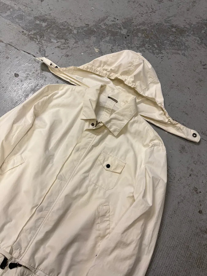 2000s Bottega Veneta White Cargo Jacket nyCakMc 2