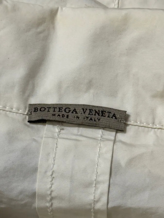 2000s Bottega Veneta White Cargo Jacket nyCakMc 8