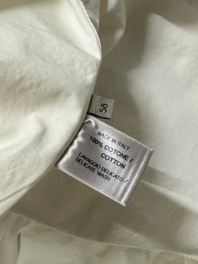 2000s Bottega Veneta White Cargo Jacket nyCakMc 10