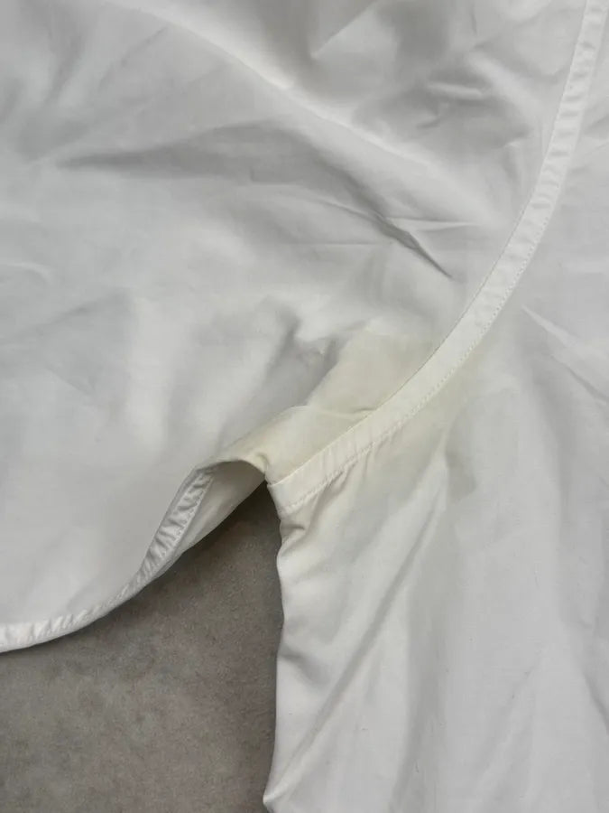 2000s Bottega Veneta White Classic Shirt nvznuDN 11