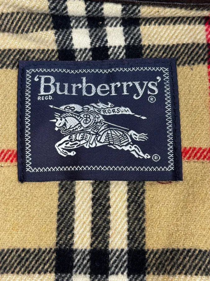 2000s Burberry Aviator Brown Leather Jacket NUOmeTw 5