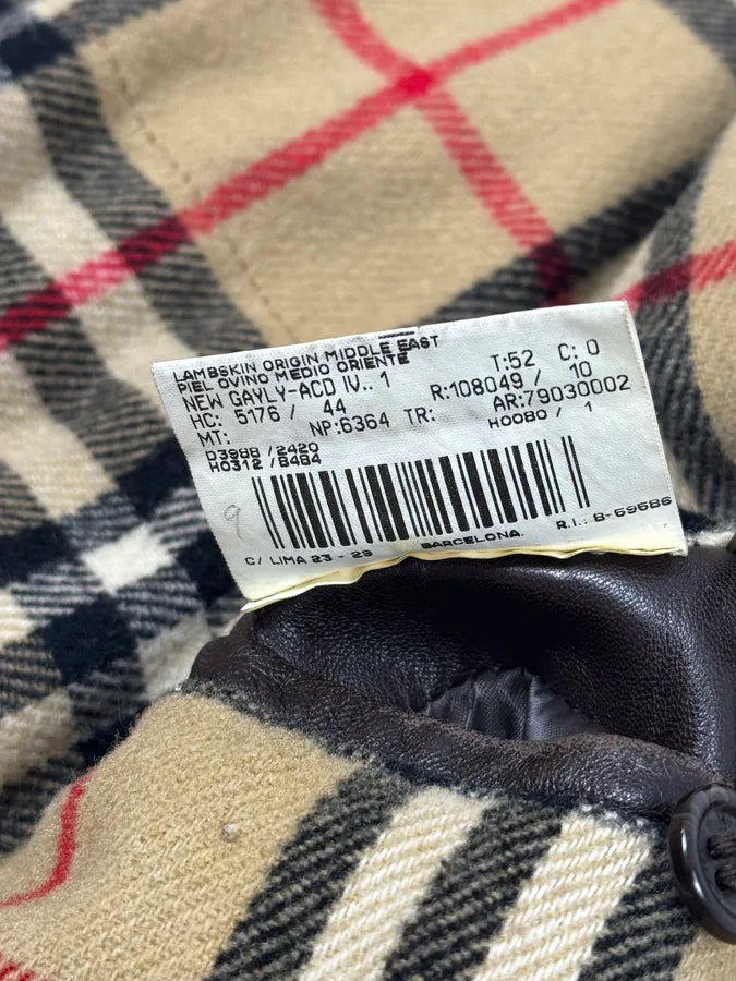 2000s Burberry Aviator Brown Leather Jacket NUOmeTw 7