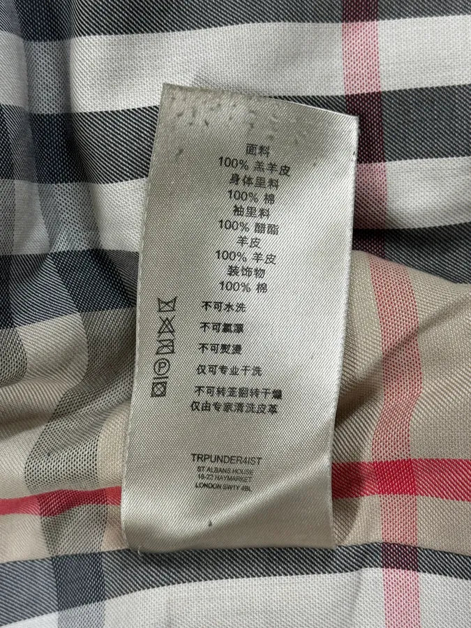 2000s Burberry Black Leather Premium Jacket morjYOX 10