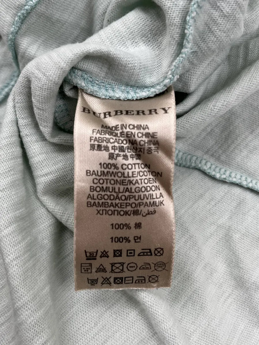 Burberry Brit Light Blue Mint Cotton Explorer Graphic T-Shirt nOwImdt 7