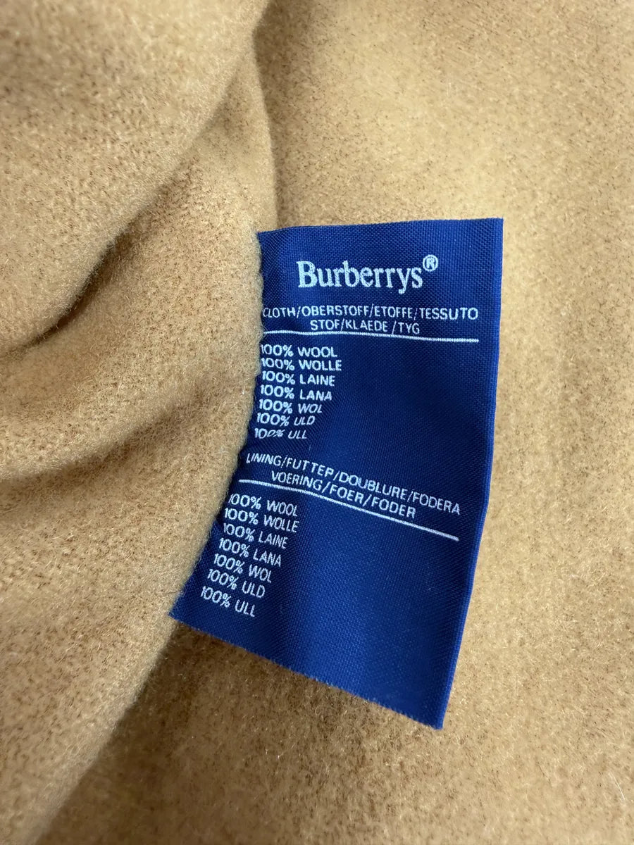 2000s Burberry Grey Wool Aviator Bomber Jacket aURUnJk 6