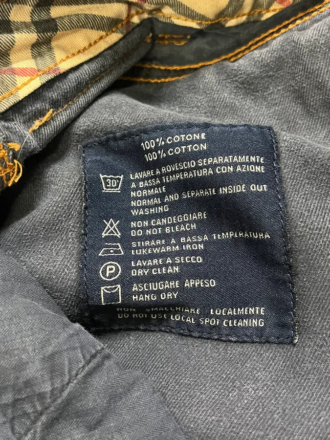 2000s Burberry Navy Light Worker Pants qzkmWuP 10