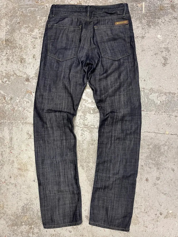 2000s Burberry Raw Denim Jeans VwpKJbY 6