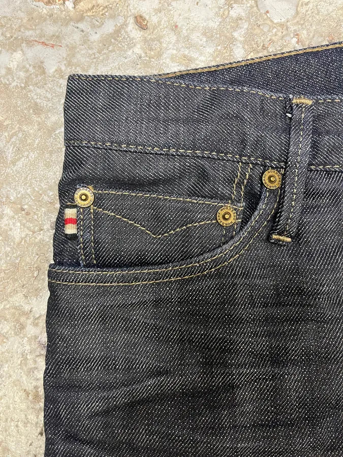 2000s Burberry Raw Denim Jeans VwpKJbY 8