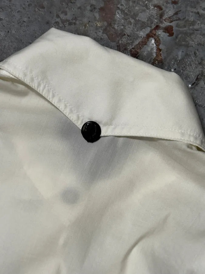 2000s Cavalli 3D Crocodile White Shirt CISdJoD 10