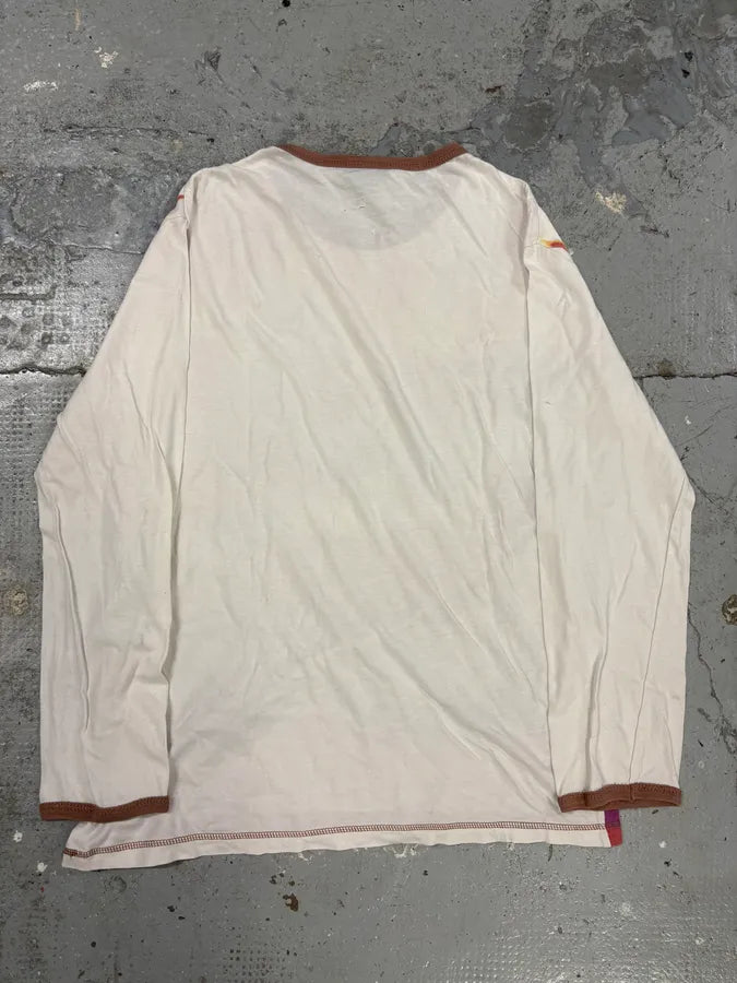 2000s Cavalli Action Man Orange Longsleeves (M) JhGfoxk 3