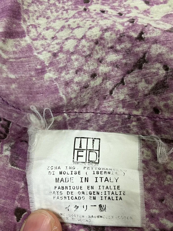 2000s Cavalli Anaconda Snake Purple Shirt ZfilSZX 11