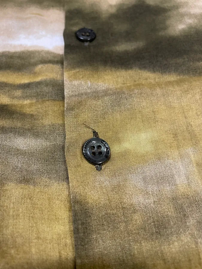 2000s Cavalli Apocalyptic Sunset Brown Faded Shirt (M) 7