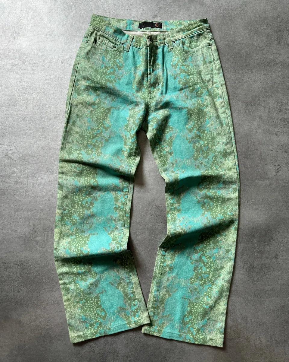 2000s Cavalli Aqua Nenuphare Pants izBSBSC 0
