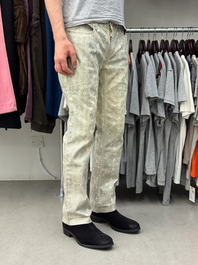 2000s Roberto Cavalli Arabic Mozaic Legend Pants EeUSmzM 1