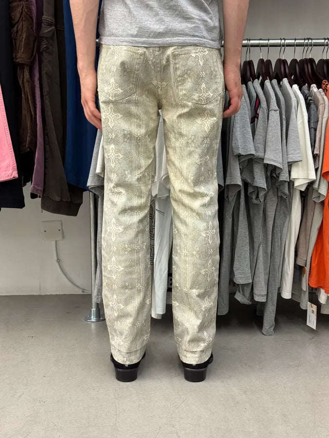 2000s Roberto Cavalli Arabic Mozaic Legend Pants EeUSmzM 2