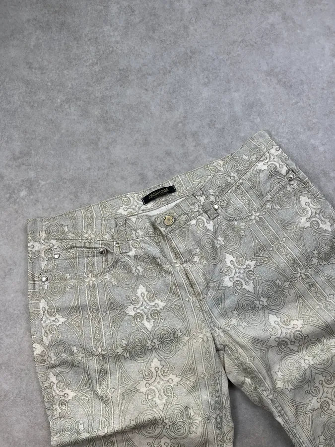 2000s Roberto Cavalli Arabic Mozaic Legend Pants EeUSmzM 5