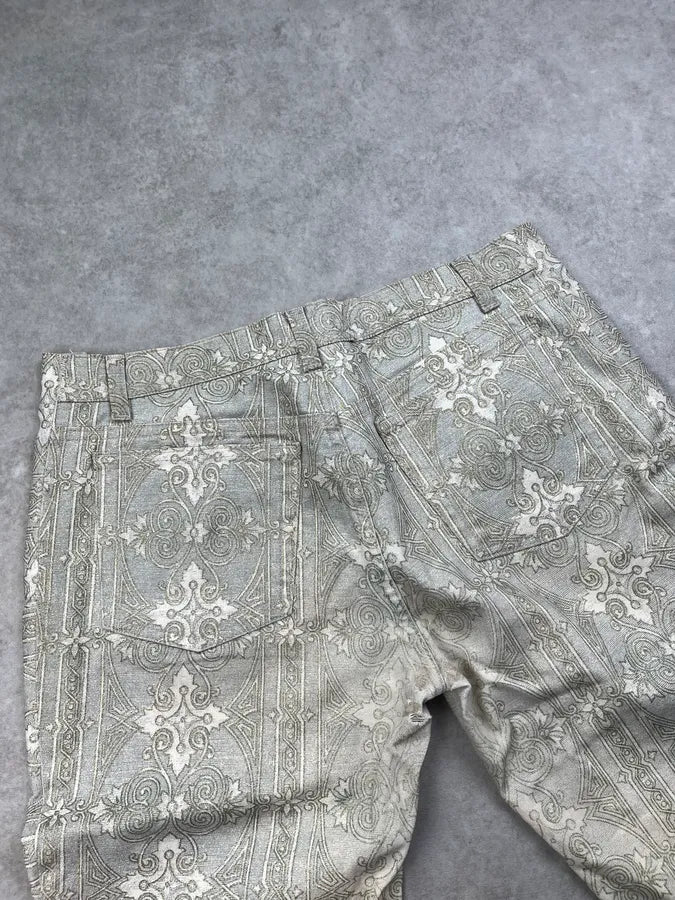2000s Roberto Cavalli Arabic Mozaic Legend Pants EeUSmzM 7