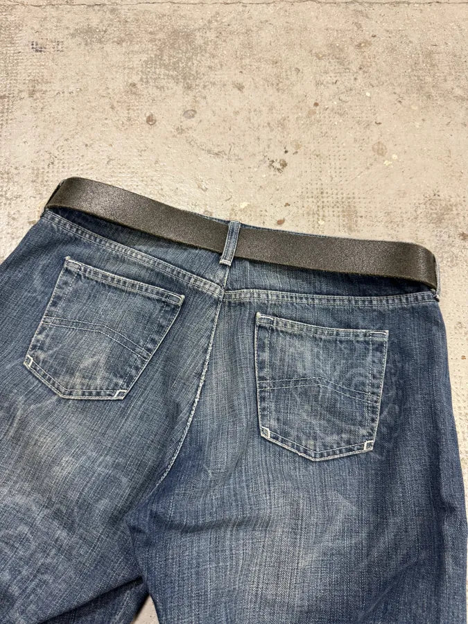 2000s Cavalli Asian Dragon Black Leather Belt sdAaxjG 5