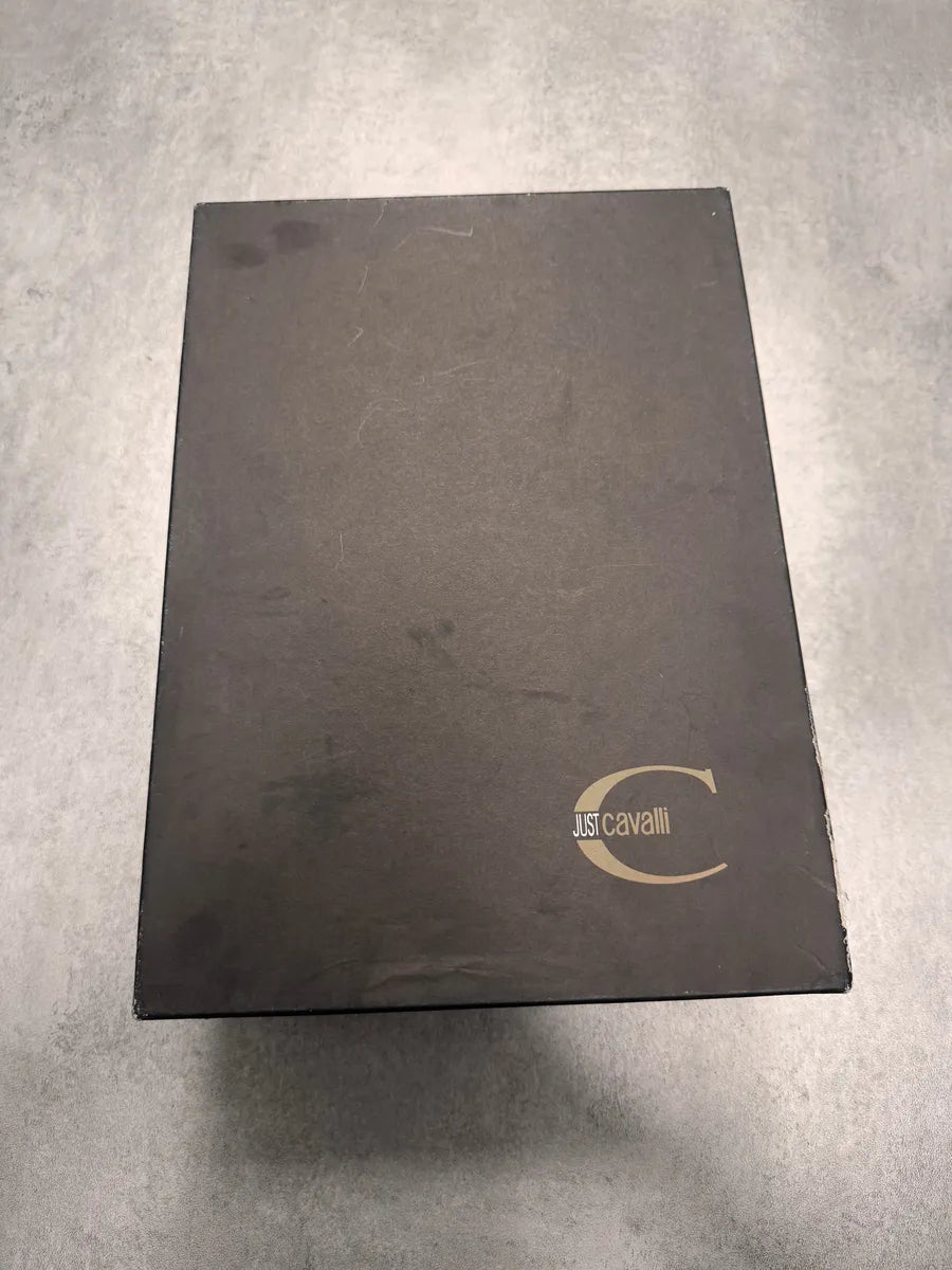 2000s Cavalli Avant-Garde Dyed Black Leather Laces Boots (41eu/us8) 8