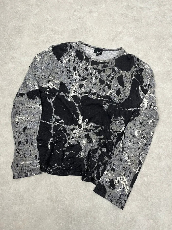 2000s Cavalli Bacteria Black Longsleeves XqFBOyr 3
