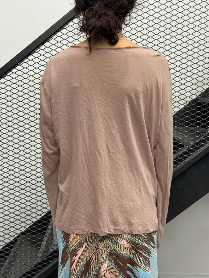 2000s Cavalli Beige Blue Abstract Zebra Graphic Tunisian Longsleeve ACuzgrF 2
