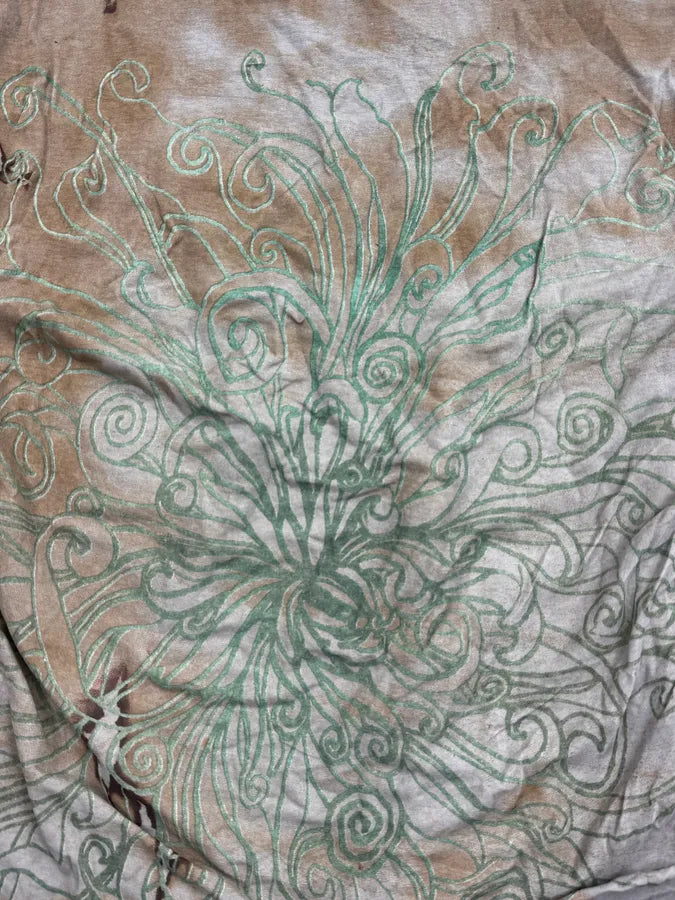 2000s Cavalli Beige Floral Pattern Longsleeve IpEcexS 8