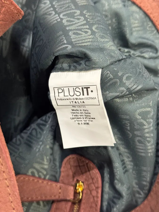 2000s Cavalli Beige Leather Fringe Handle Bag HnWJxdA 8