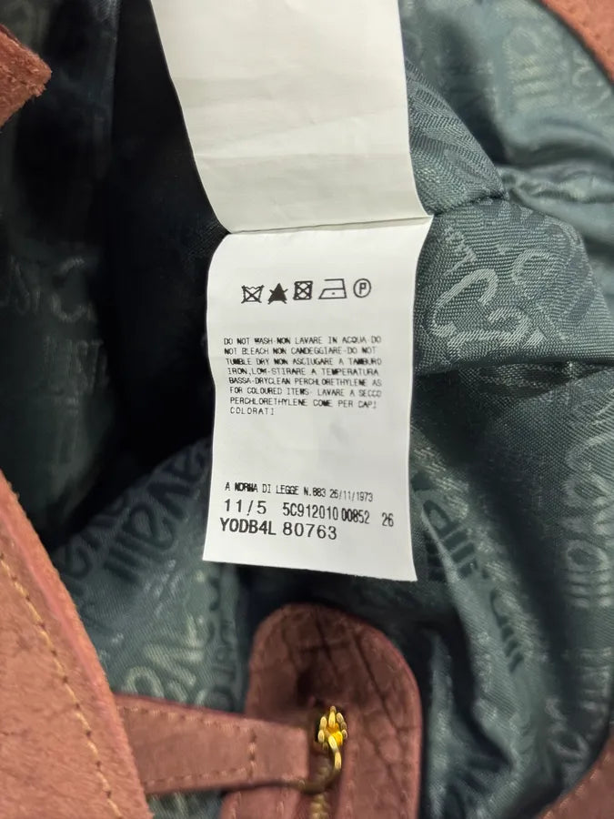 2000s Cavalli Beige Leather Fringe Handle Bag HnWJxdA 9