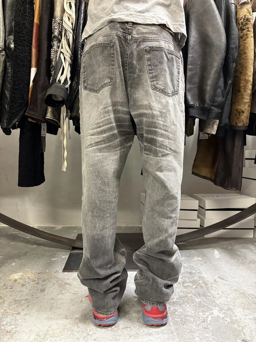 2000s Cavalli Black & White Eroded Pants PkXZUTY 3