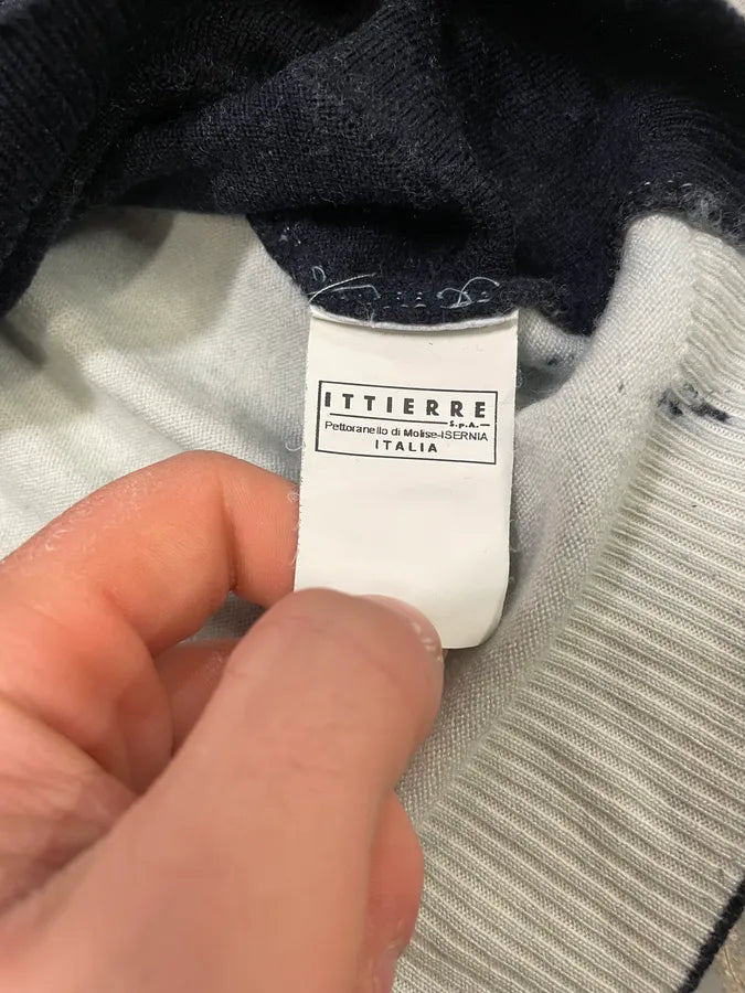 2000s Cavalli Black & White Irregular Effect Turtleneck (S) XvjMNit 10