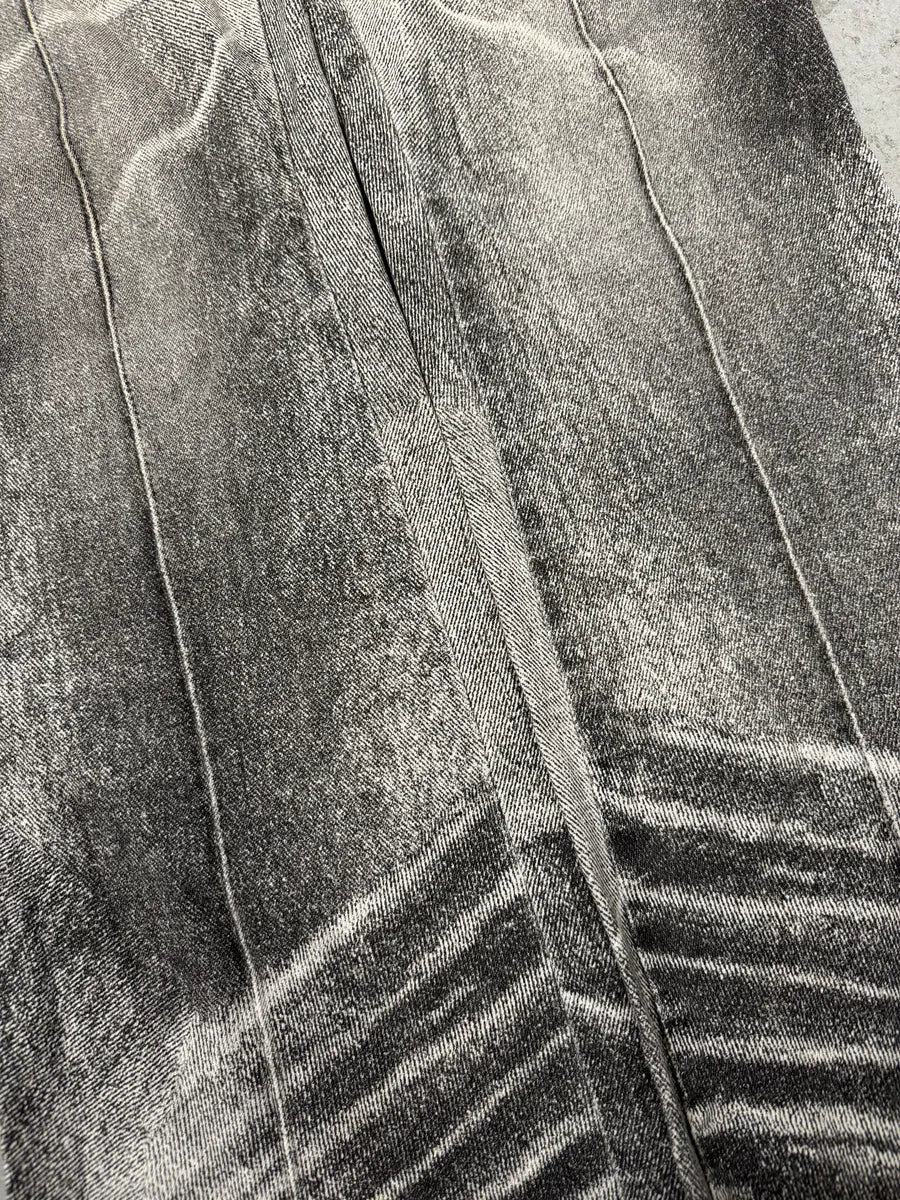 2000s Cavalli Black & White Rebel Obscure Pants YSQsevo 6