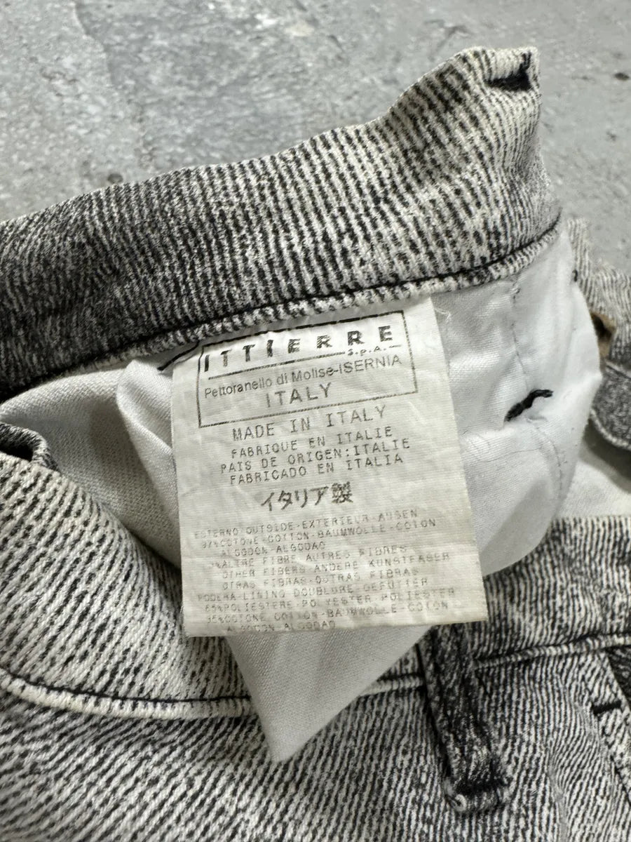 2000s Cavalli Black & White Rebel Obscure Pants YSQsevo 7