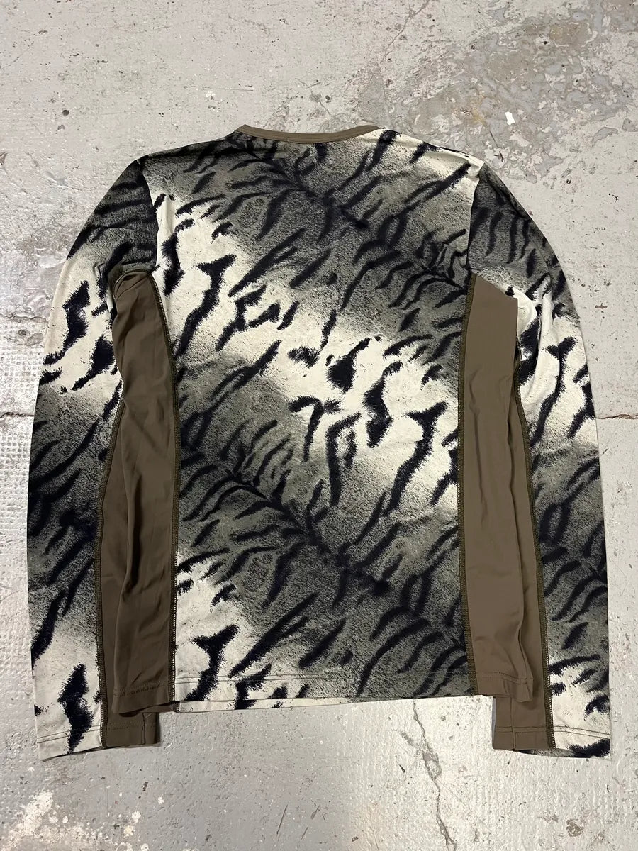 2000s Cavalli Black & White Safari Longsleeves (S) zyvTYOH 6