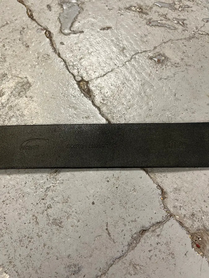 2000s Cavalli Black Cracked Leather Belt GCqVJhe 5