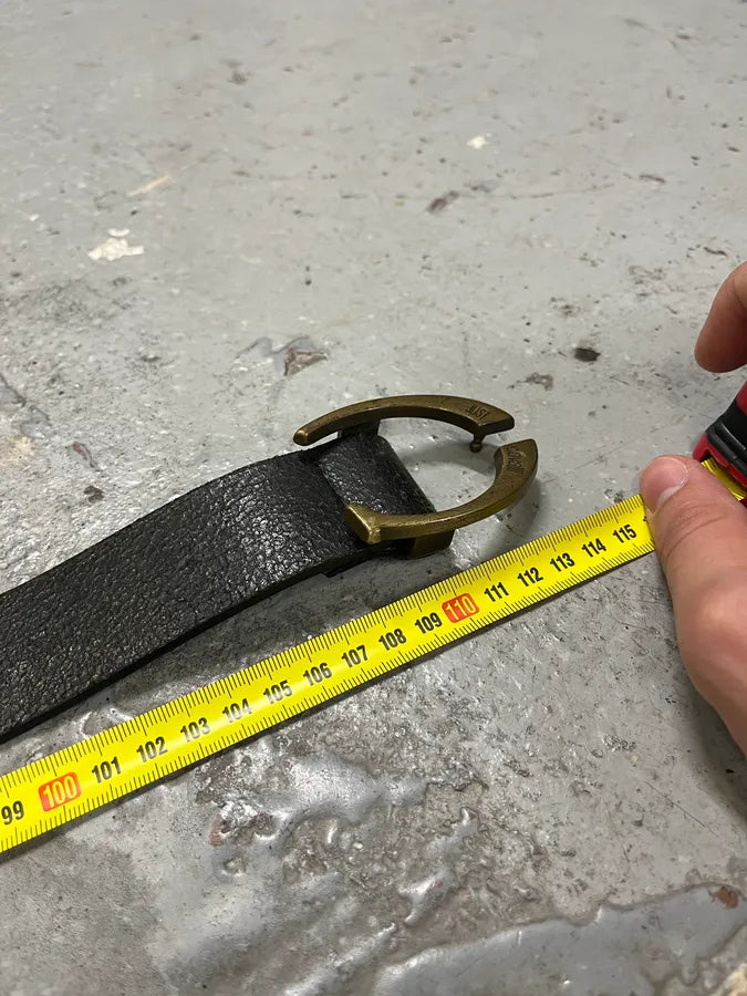 2000s Cavalli Black Cracked Leather Belt GCqVJhe 9