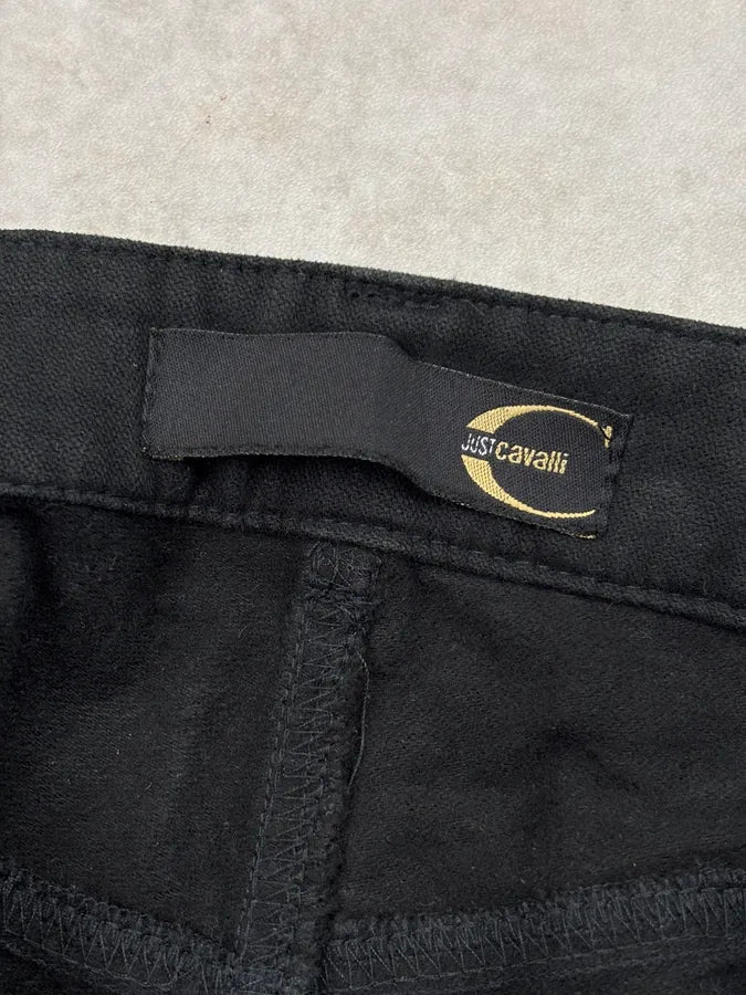 2000s Cavalli Black Flared Grey Black Faded Denim Jeans sQjUBaF 10